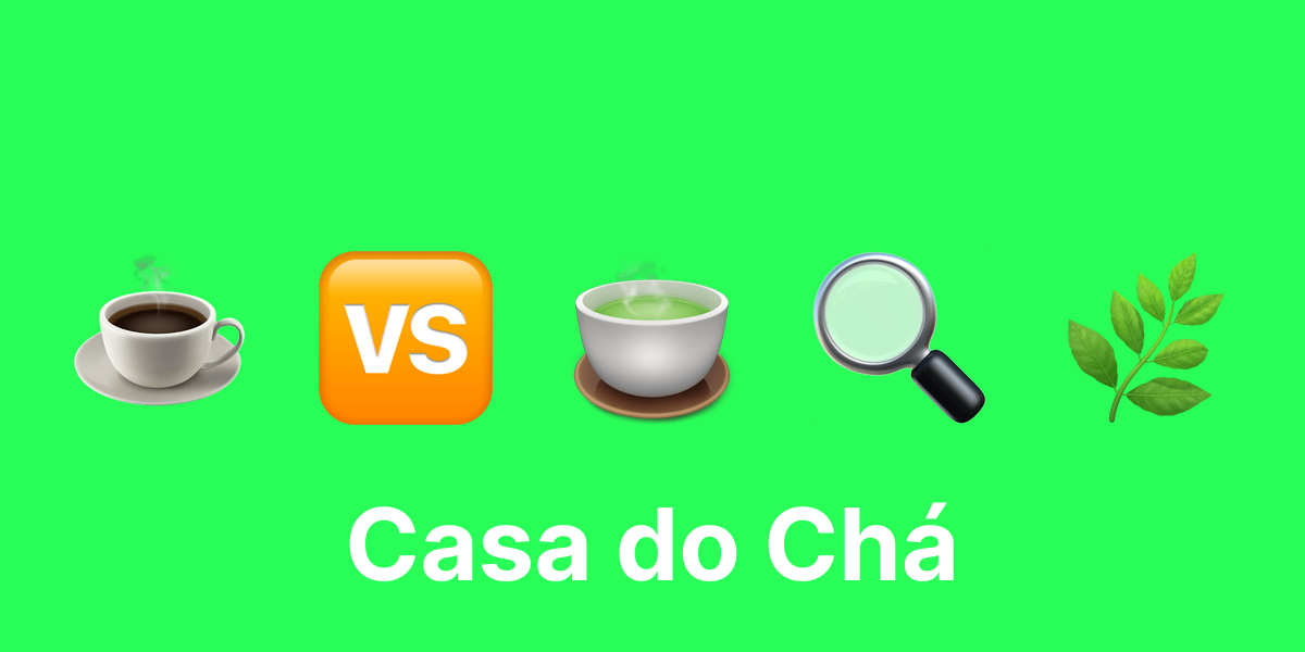 Comparação detalhada entre cafés e chás orgânicos e não-orgânicos