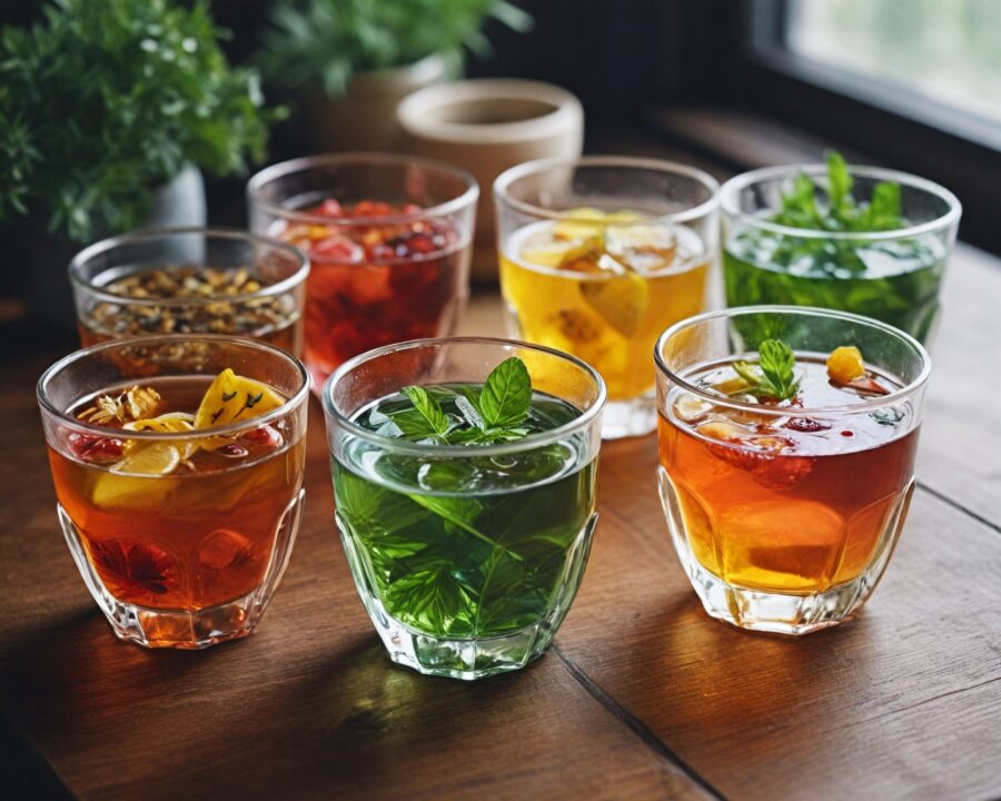 Como Utilizar Diferentes Tipos de Chá na Criação de Drinks e Coquetéis Inovadores