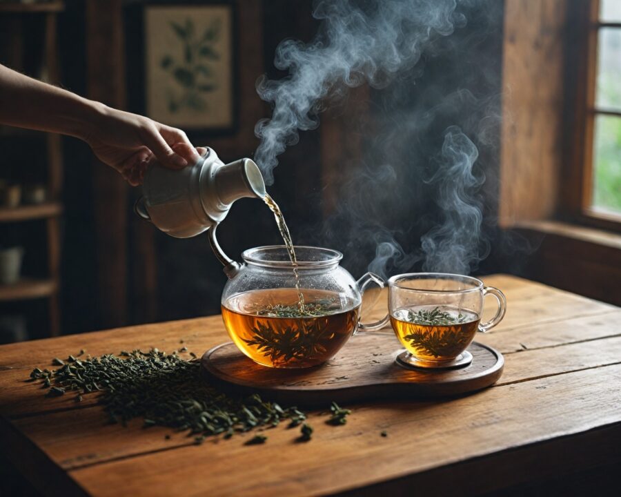 Como preparar chá de folhas soltas de forma ideal