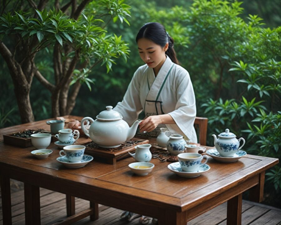 chá na cultura chinesa: preparo e tradições milenares