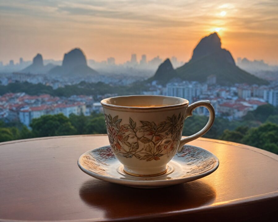 a história do chá no Brasil e sua integração cultural