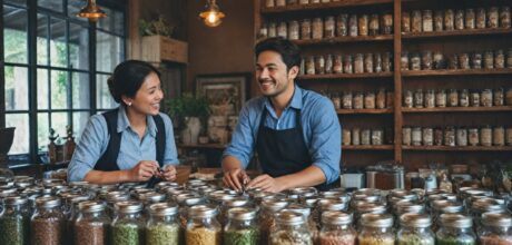 Por que trabalhar com fornecedores locais de chá e ervas é vantajoso