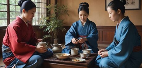 Como o chá é usado em cerimônias tradicionais ao redor do mundo