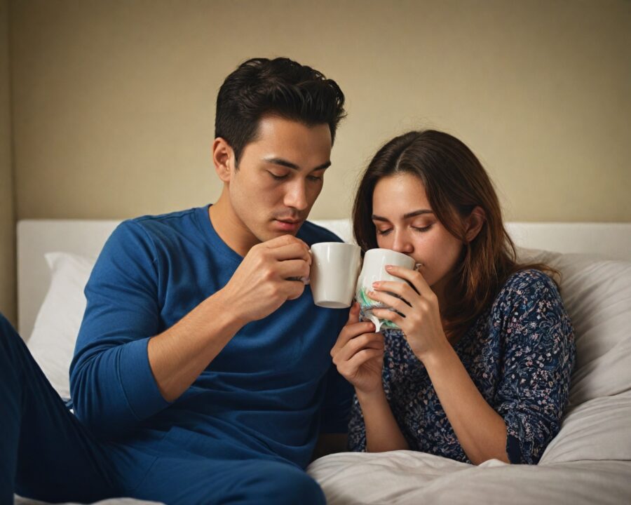 Como tomar chá para melhorar a qualidade do sono naturalmente