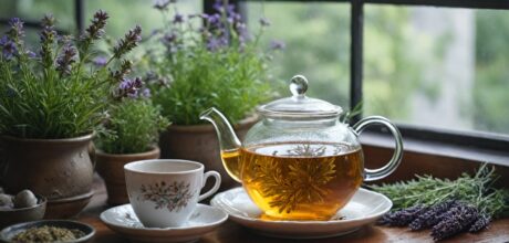 Chás calmantes para reduzir estresse e ansiedade naturalmente