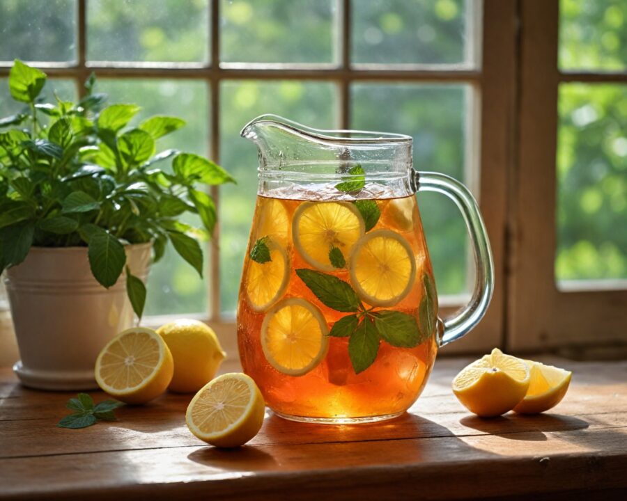 Como preparar um chá gelado perfeito para o verão