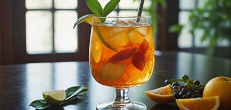 os diferentes tipos de chá para drinks e coquetéis criativos