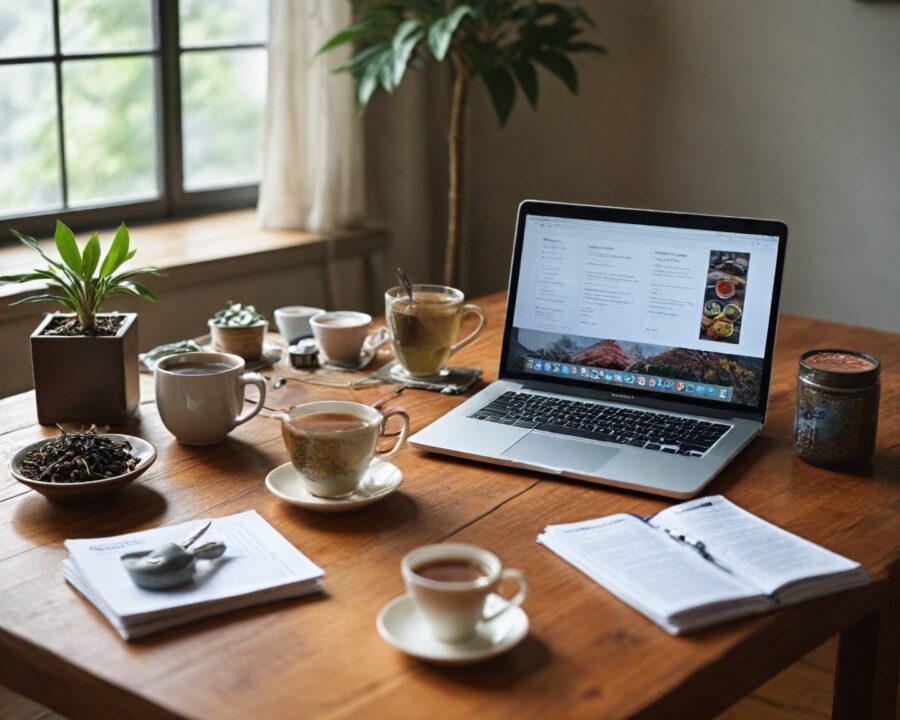 Como vender chá online: estratégias práticas para iniciantes