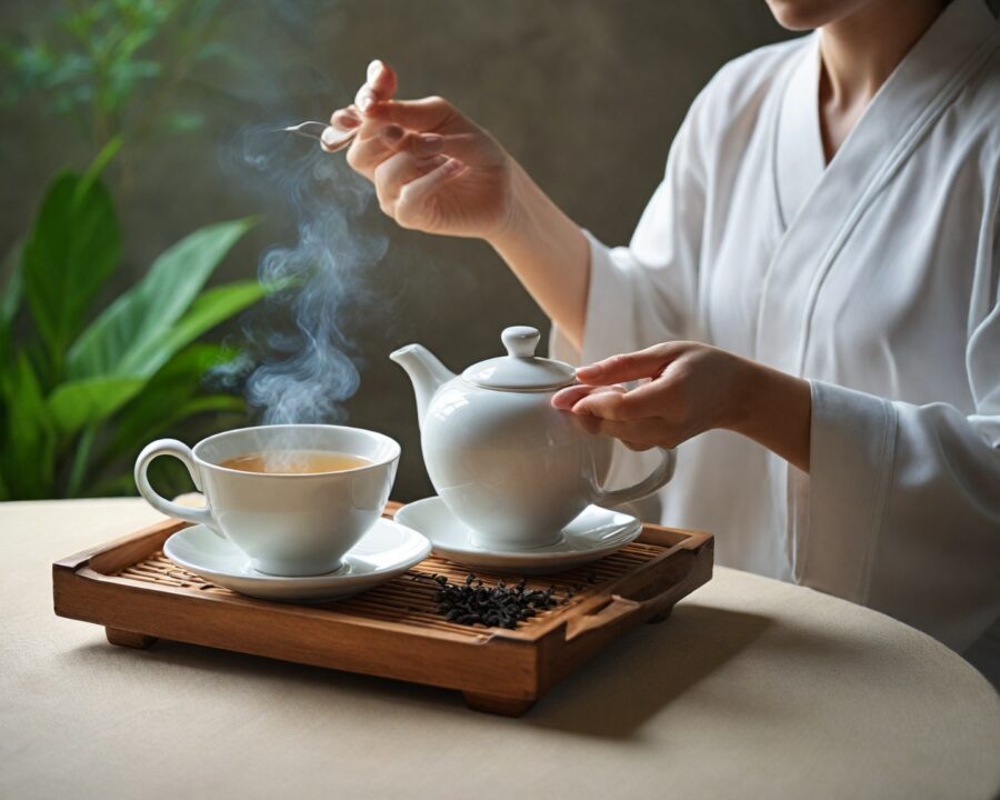 os benefícios do chá branco: antioxidantes e bem-estar