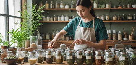 Como usar chá como ingrediente em cosméticos caseiros