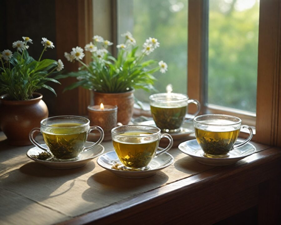 os melhores tipos de chá para cada momento do dia