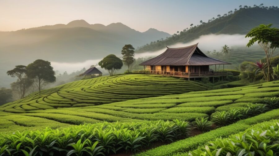 História do Chá no Laos: Tradições e Evolução